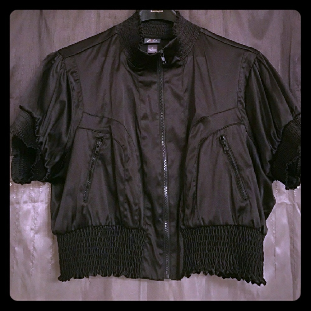 💚💜Cropped jacket